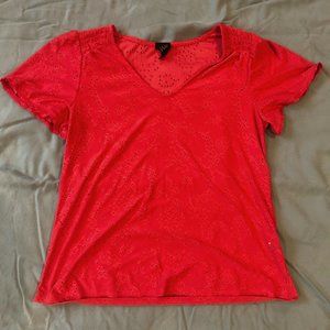 Women's Red Blouse